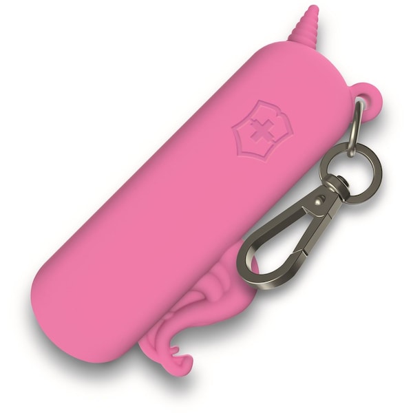 Swiss Army Brands 2024 Victorinox Silicone Case, Unicorn Cherry Blossom Pink, Cc Box VIC-4.0452 - main